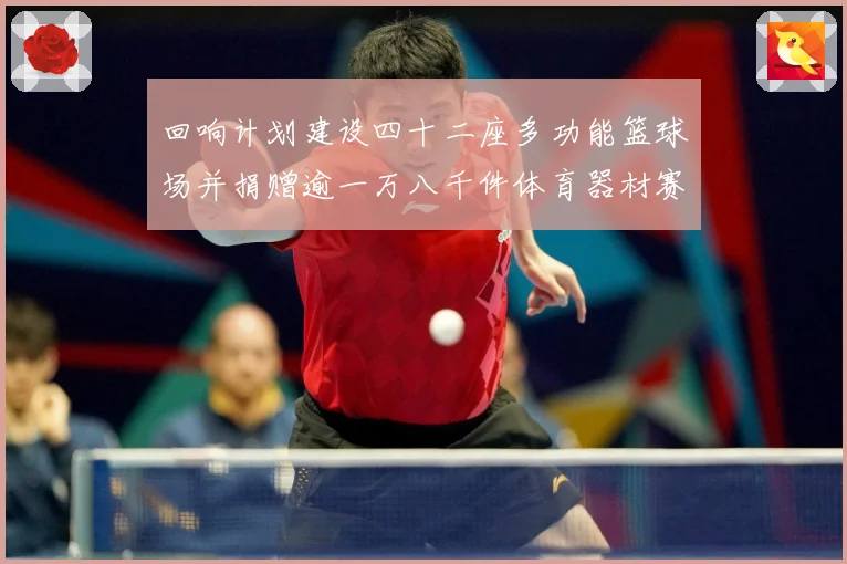 回响计划建设四十二座多功能篮球场并捐赠逾一万八千件体育器材赛场复盘：最新赛事动态与深度分析